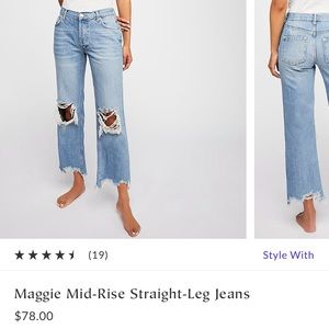 Free People jeans